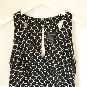 Connected Black and White Dress